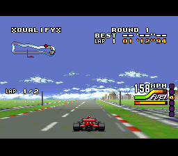 Michael Andretti's IndyCar Challenge (USA) In game screenshot